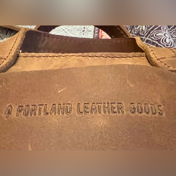 Portland Leather Mini Crossbody Tote - Picture 9 of 15